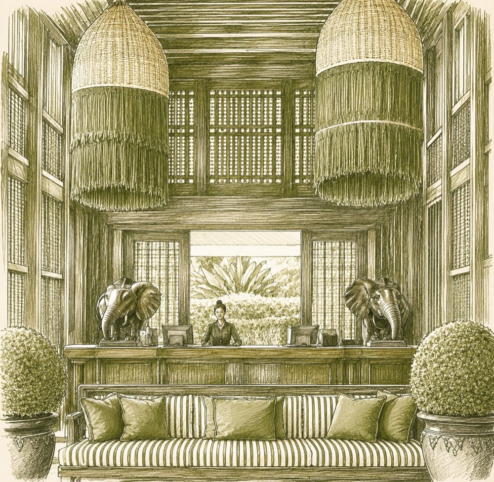 G'Villa Boutique Hotel reception
