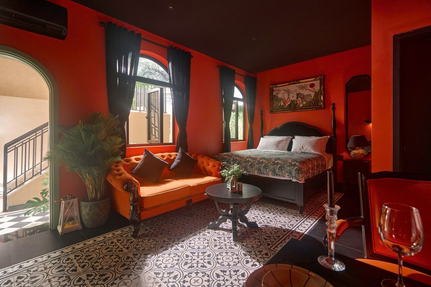 Deluxe Double Garden View room Riesa at G'Villa Thao Dien